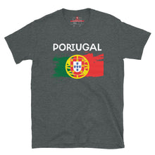 Load image into Gallery viewer, Portugal Splash flag Short-Sleeve Unisex T-Shirt