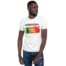 Load image into Gallery viewer, Portugal Splash flag Short-Sleeve Unisex T-Shirt