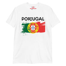Load image into Gallery viewer, Portugal Splash flag Short-Sleeve Unisex T-Shirt