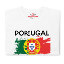 Load image into Gallery viewer, Portugal Splash flag Short-Sleeve Unisex T-Shirt