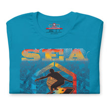 Load image into Gallery viewer, Storm Surfer SeastormApparel® Unisex t-shirt