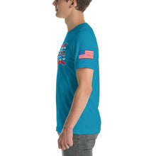 Načíst obrázek do prohlížeče Galerie, SEASTORM ORIGINAL+USA FLAG Short-Sleeve Unisex T-Shirt