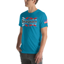 Načíst obrázek do prohlížeče Galerie, SEASTORM ORIGINAL+USA FLAG Short-Sleeve Unisex T-Shirt