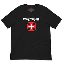 Načíst obrázek do prohlížeče Galerie, Portugal Cross with Name Unisex t-shirt