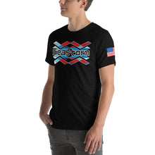 Načíst obrázek do prohlížeče Galerie, SEASTORM ORIGINAL+USA FLAG Short-Sleeve Unisex T-Shirt
