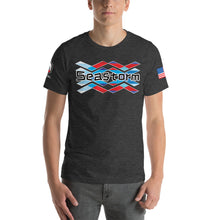 Načíst obrázek do prohlížeče Galerie, SEASTORM ORIGINAL+USA FLAG Short-Sleeve Unisex T-Shirt