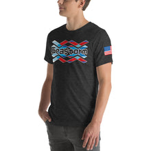 Načíst obrázek do prohlížeče Galerie, SEASTORM ORIGINAL+USA FLAG Short-Sleeve Unisex T-Shirt