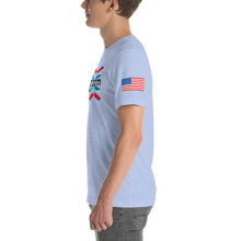 Načíst obrázek do prohlížeče Galerie, SEASTORM ORIGINAL+USA FLAG Short-Sleeve Unisex T-Shirt