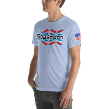 Načíst obrázek do prohlížeče Galerie, SEASTORM ORIGINAL+USA FLAG Short-Sleeve Unisex T-Shirt