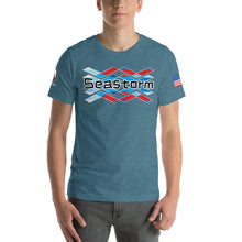 Načíst obrázek do prohlížeče Galerie, SEASTORM ORIGINAL+USA FLAG Short-Sleeve Unisex T-Shirt