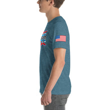Načíst obrázek do prohlížeče Galerie, SEASTORM ORIGINAL+USA FLAG Short-Sleeve Unisex T-Shirt