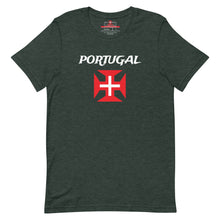 Načíst obrázek do prohlížeče Galerie, Portugal Cross with Name Unisex t-shirt