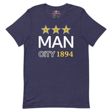 Carregar imagem no visualizador da galeria, MAN CITY 1894 Short-Sleeve Unisex T-Shirt