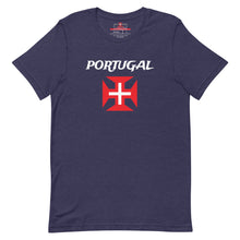 Načíst obrázek do prohlížeče Galerie, Portugal Cross with Name Unisex t-shirt