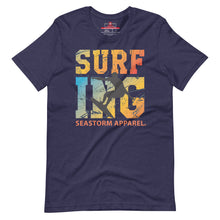 Load image into Gallery viewer, SURFING SeastormApparel® Unisex t-shirt