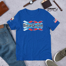 Načíst obrázek do prohlížeče Galerie, SEASTORM ORIGINAL+USA FLAG Short-Sleeve Unisex T-Shirt