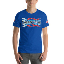 Načíst obrázek do prohlížeče Galerie, SEASTORM ORIGINAL+USA FLAG Short-Sleeve Unisex T-Shirt