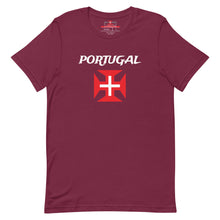 Načíst obrázek do prohlížeče Galerie, Portugal Cross with Name Unisex t-shirt