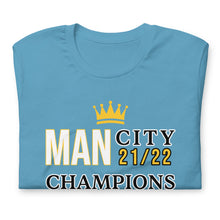 Load image into Gallery viewer, Man City Champions 21/22 T-Shirt