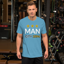 Carregar imagem no visualizador da galeria, MAN CITY 1894 Short-Sleeve Unisex T-Shirt