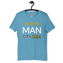 Carregar imagem no visualizador da galeria, MAN CITY 1894 Short-Sleeve Unisex T-Shirt