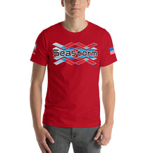 Načíst obrázek do prohlížeče Galerie, SEASTORM ORIGINAL+USA FLAG Short-Sleeve Unisex T-Shirt