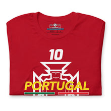 Load image into Gallery viewer, Portugal Crest Customizable Unisex t-shirt