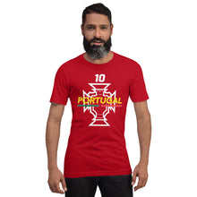 Load image into Gallery viewer, Portugal Crest Customizable Unisex t-shirt