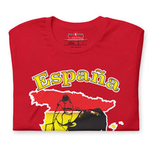 Load image into Gallery viewer, Spain Bull Fighter Unisex t-shirt