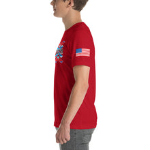 Načíst obrázek do prohlížeče Galerie, SEASTORM ORIGINAL+USA FLAG Short-Sleeve Unisex T-Shirt