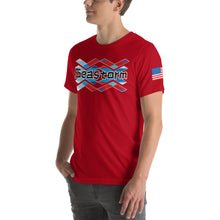 Načíst obrázek do prohlížeče Galerie, SEASTORM ORIGINAL+USA FLAG Short-Sleeve Unisex T-Shirt