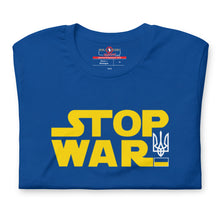 Carregar imagem no visualizador da galeria, STOP WAR - Ukraine Unisex t-shirt