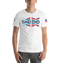 Načíst obrázek do prohlížeče Galerie, SEASTORM ORIGINAL+USA FLAG Short-Sleeve Unisex T-Shirt