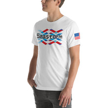 Načíst obrázek do prohlížeče Galerie, SEASTORM ORIGINAL+USA FLAG Short-Sleeve Unisex T-Shirt