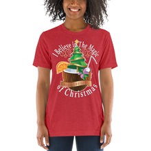 Load image into Gallery viewer, I Believe In The Magic of Christmas Short sleeve t-shirt