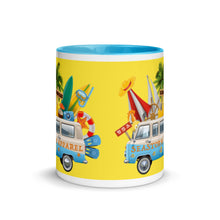 Load image into Gallery viewer, Beach Mug with Color Inside