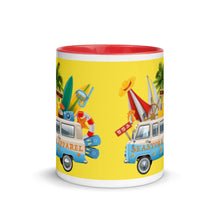 Load image into Gallery viewer, Beach Mug with Color Inside