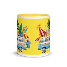 Load image into Gallery viewer, Beach Mug with Color Inside