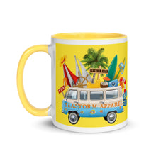 Load image into Gallery viewer, Beach Mug with Color Inside