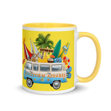 Load image into Gallery viewer, Beach Mug with Color Inside