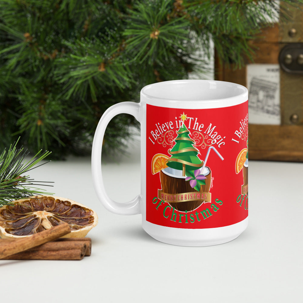 I Believe in The Magic of Christmas Glossy Mug – seastorm apparel