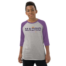 Carregar imagem no visualizador da galeria, Madrid Youth baseball style shirt