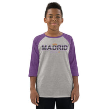 Carregar imagem no visualizador da galeria, Madrid Youth baseball style shirt