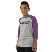 Carregar imagem no visualizador da galeria, Madrid Youth baseball style shirt
