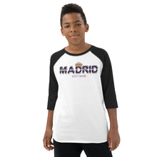 Carregar imagem no visualizador da galeria, Madrid Youth baseball style shirt