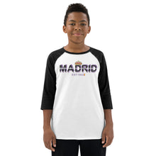 Carregar imagem no visualizador da galeria, Madrid Youth baseball style shirt