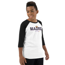 Carregar imagem no visualizador da galeria, Madrid Youth baseball style shirt