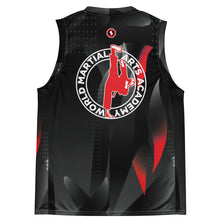 Cargar imagen en el visor de la galería, World Martial Arts Academy Recycled Unisex Sleveless Jersey
