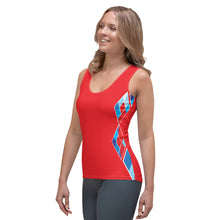 Load image into Gallery viewer, Red Britain Sublimation Cut &amp; Sew Tank Top

