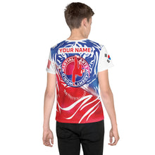 Load image into Gallery viewer, World Martial Arts Academy Full Color Youth Tiger Jersey: Custom Name
